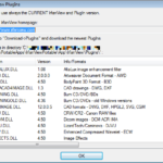 IrfanViewPortable plugin after